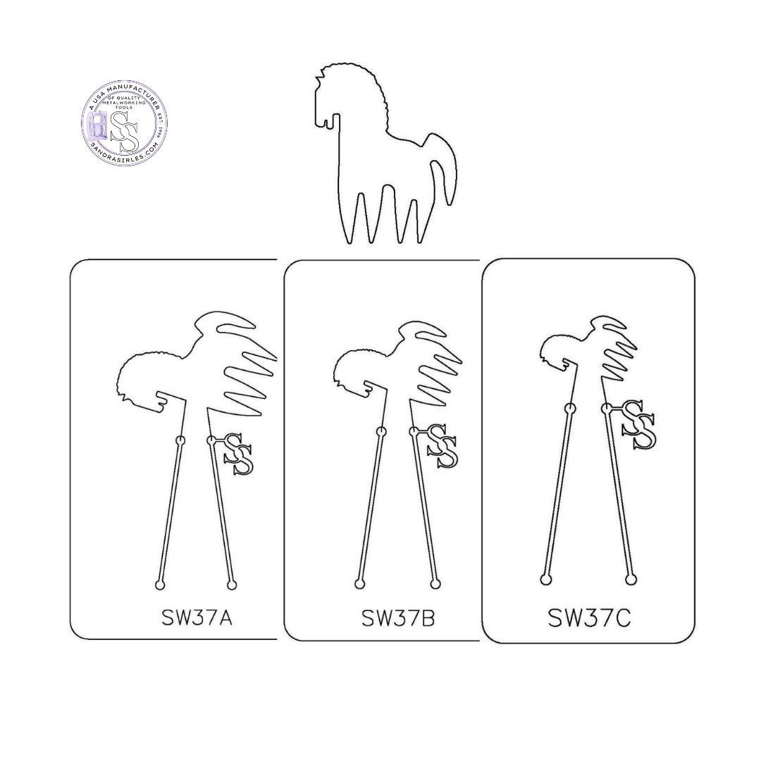 PANCAKE DIE SW37 SW HORSE